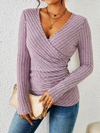 Lucia™ | Elegant Long Sleeve Top