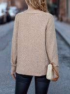 Yolanda™ | Warm Elegant Ribbed Turtleneck Sweater
