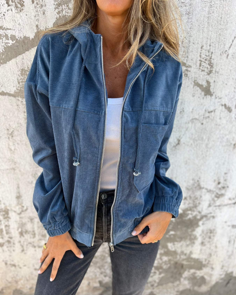 Elemi™ | Elegant Corduroy Jacket