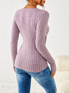 Lucia™ | Elegant Long Sleeve Top