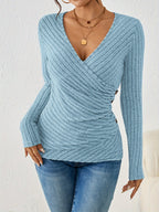 Lucia™ | Elegant Long Sleeve Top