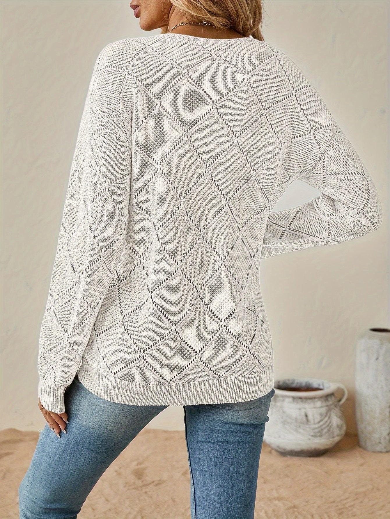 Christina™ | Casual V-Neck Sweater