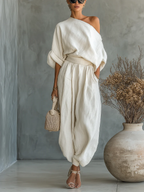 Maelie™ | Two-Piece Set with Off-the-Shoulder Design
