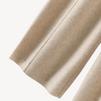 Serena™ | Drawstring high-waist wide-leg knit pants