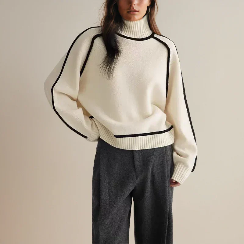 Tima™ | Elegant Wool Turtleneck