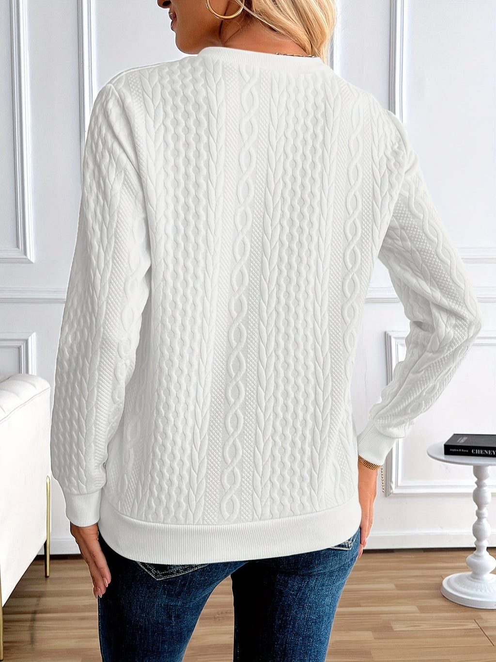 Naya™ | Chic Half-Zip Sweatshirt