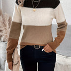 Derla™ | Elegant Color Block Sweater