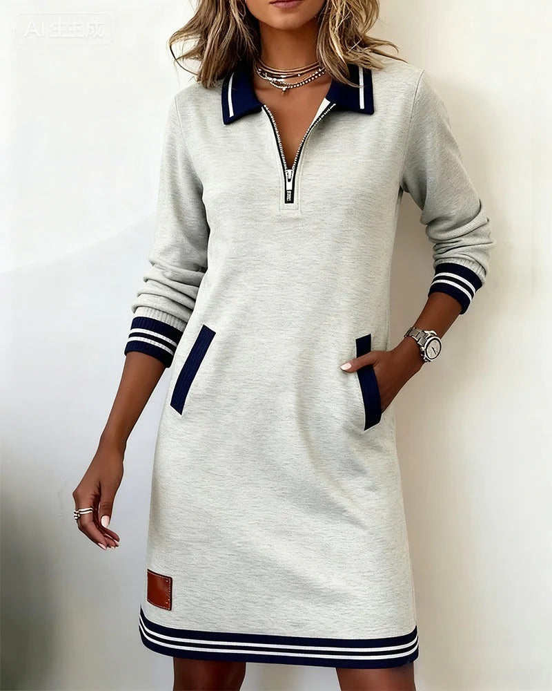 Elena™ | Long Sleeve Dress