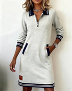 Elena™ | Long Sleeve Dress