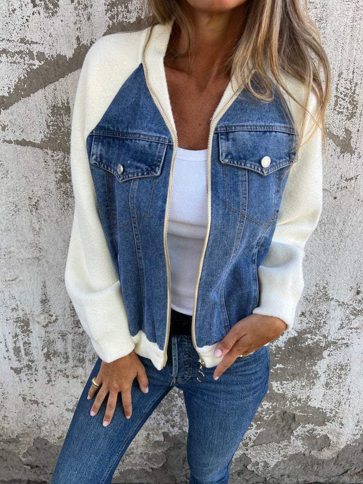 Zoe™ | Stylish and Comfortable Denim Jacket
